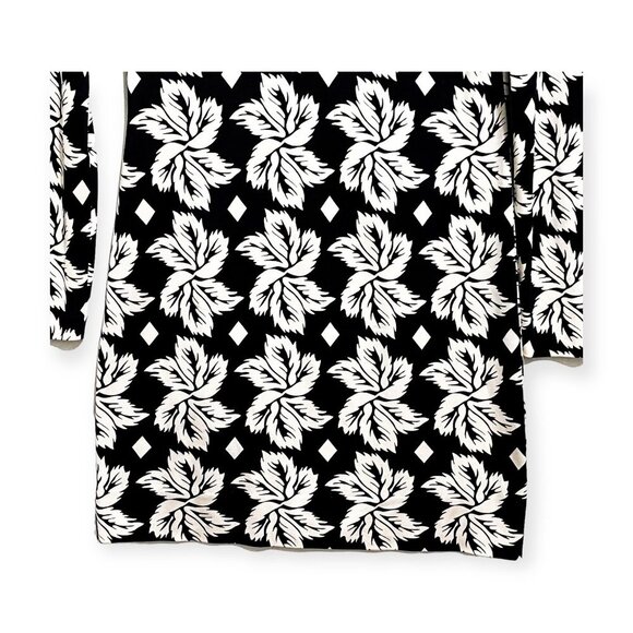 Diane von Furstenberg Silk Reina Giant Leaf Dress, size 2 - Picture 9 of 11